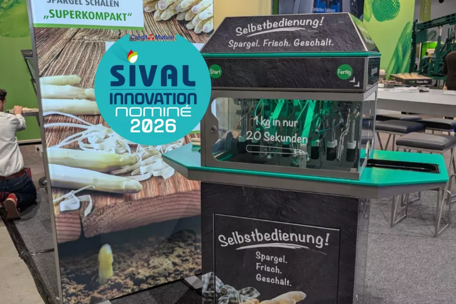 Peelmaster Mini de Tenrit au SIVAL Innovation