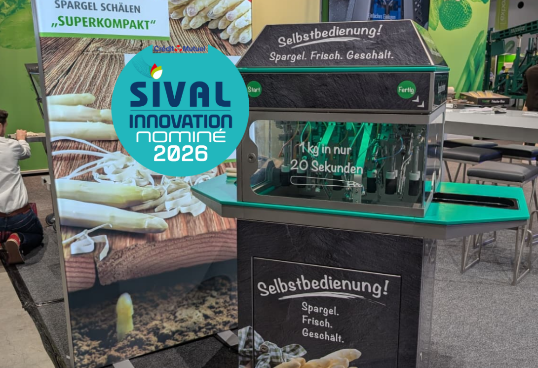 Peelmaster Mini de Tenrit au SIVAL Innovation