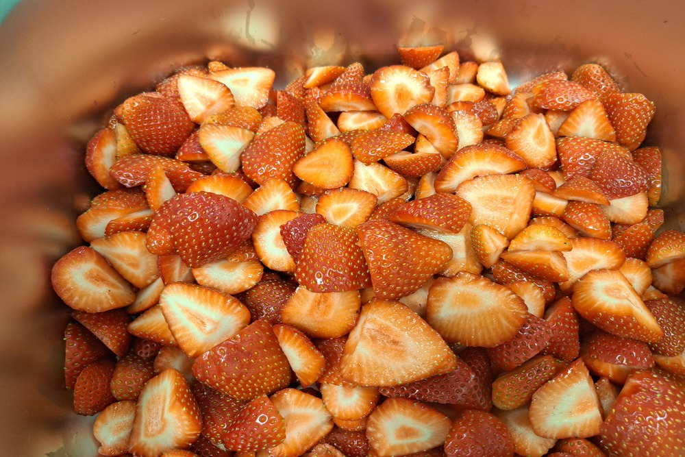 TDM Machine à équeuter et à couper les fraises Tenrit Agrivaloire