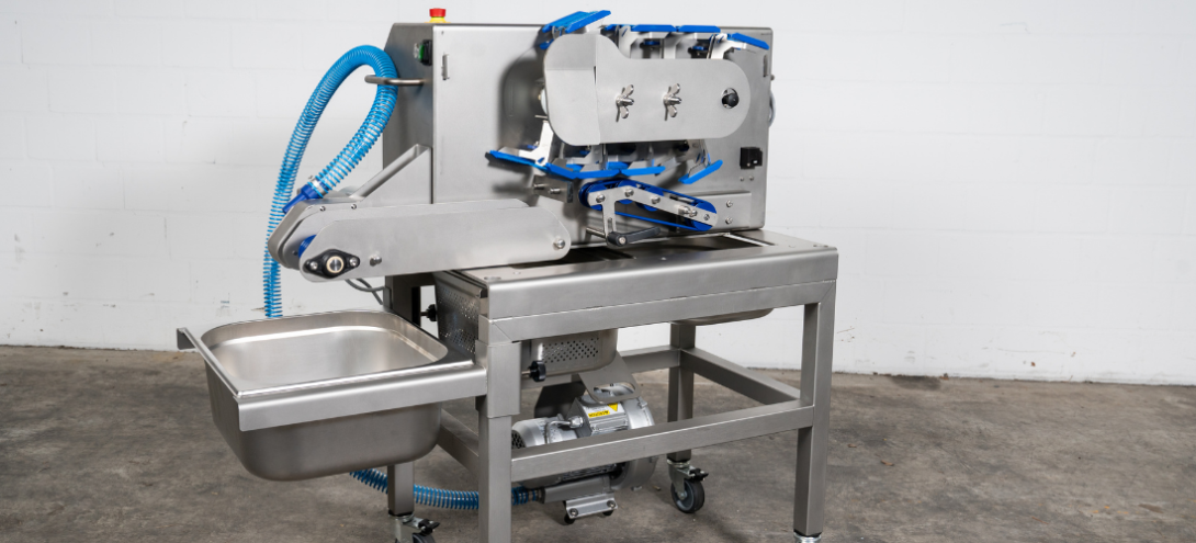 TDM Machine à équeuter et à couper les fraises Tenrit Agrivaloire