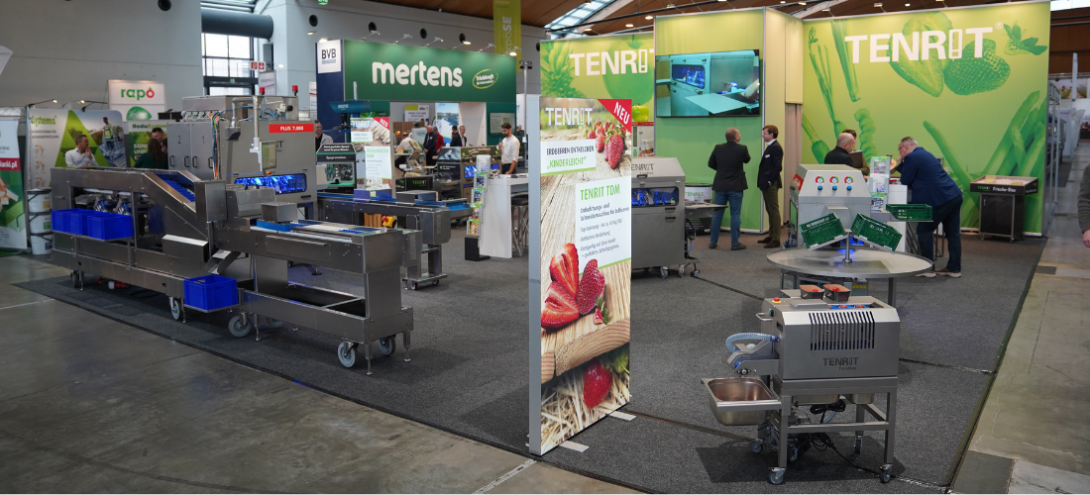 TDM Machine à équeuter et à couper les fraises Tenrit Agrivaloire